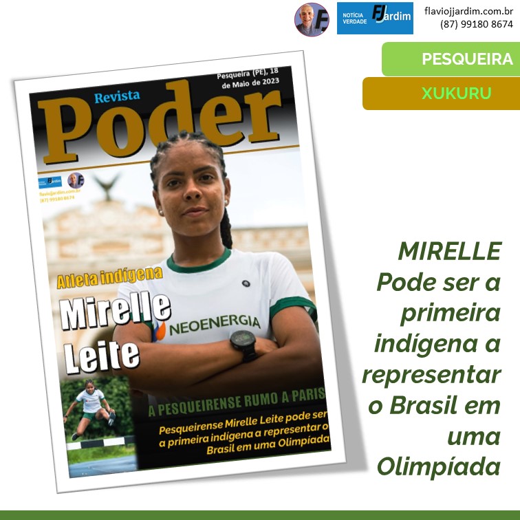 RUMO A PARIS | Pesqueirense Mirelle Leite pode ser a primeira indígena a representar o brasil em uma olimpíada