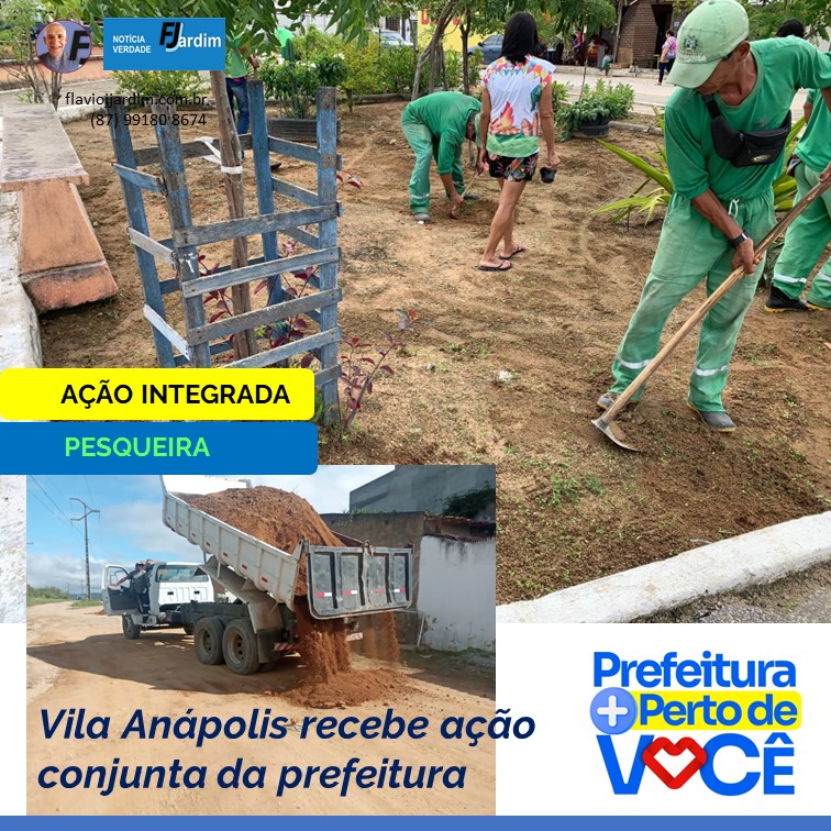 MAIS PERTO DE VOCÊ | Repercute muito bem a segunda edição do Prefeitura Mais Perto de Você, em Pesqueira, na Vila Anápolis