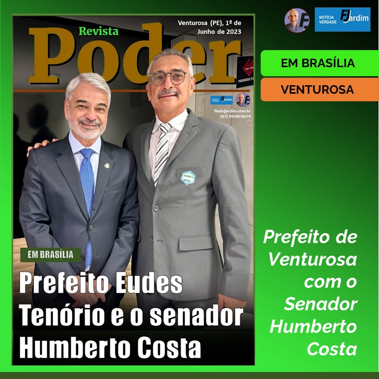 DR. EUDES TENÓRIO | Prefeito de Venturosa em Brasília mantém encontro com o senador Humberto Costa
