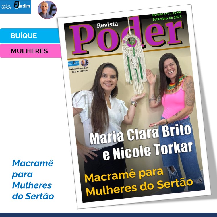 MARIA CLARA BRITO | Tecendo Laços de Esperança: O Projeto Macramê para Mulheres do Sertão