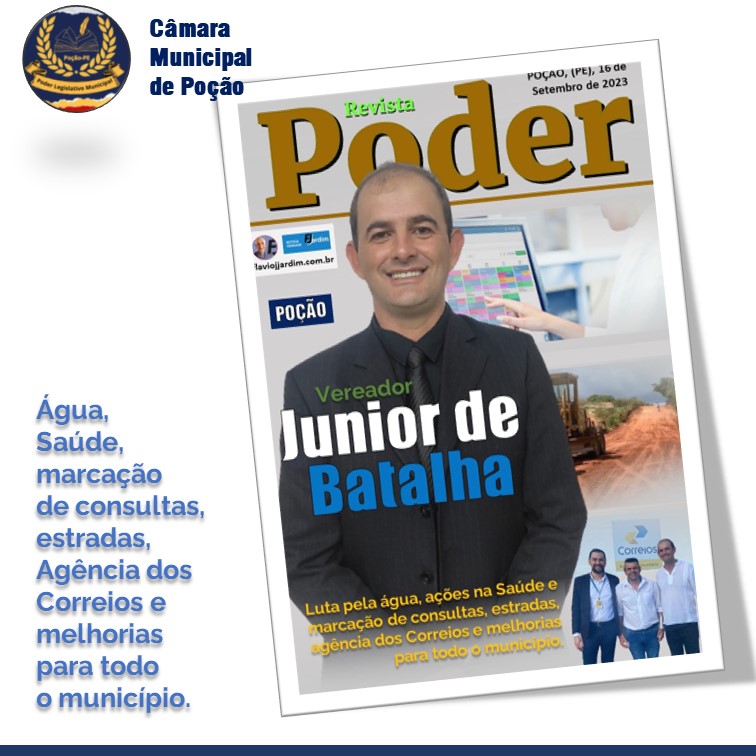ATUAÇÃO | Vereador Júnior de Batalha: Transformando Poção com Dedicação e Compromisso