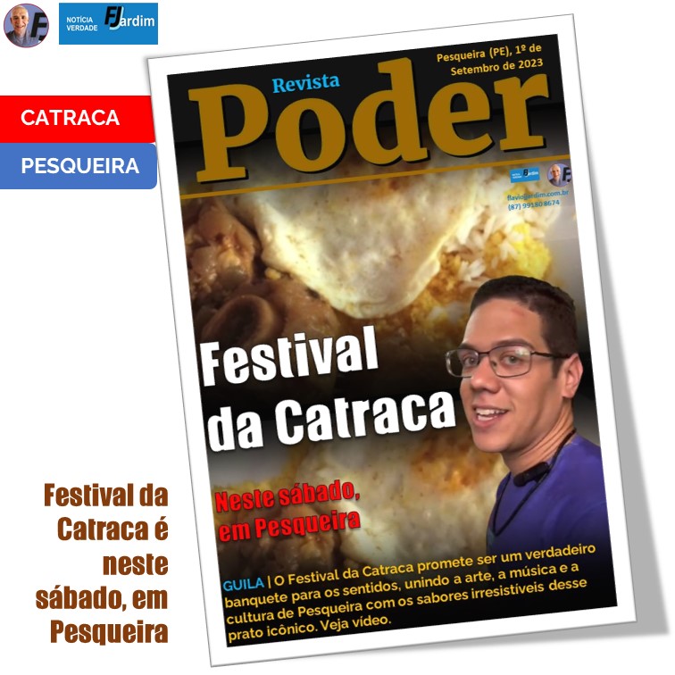 CATRACA: Uma Delícia Pesqueirense no 18º Festival da Renascença