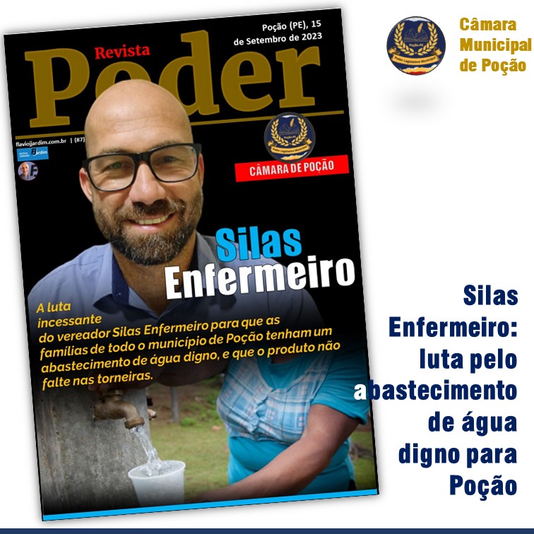 SILAS ENFERMEIRO | A luta em defesa do abastecimento de água para todas as famílias de Poção