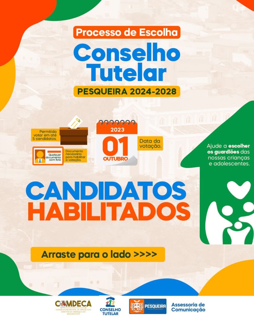A cidade de Pesqueira se prepara para um momento de grande importância democrática: o processo de escolha dos membros do Conselho Tutelar para o período de 2024-2028. 