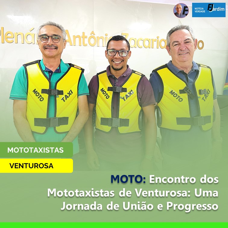 VENTUROSA | Encontro dos Mototaxistas de Venturosa: Uma Jornada de União e Progresso