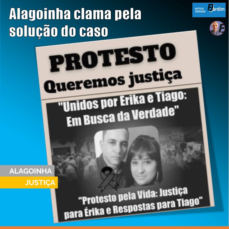 15 DIAS SEM SOLUÇÃO | Protesto em Alagoinha clama por Justiça e exige solução do caso que chocou toda região