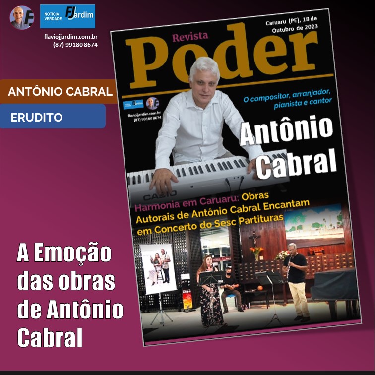 Harmonia em Caruaru: Obras Autorais de Antônio Cabral Encantam em Concerto do Sesc Partituras