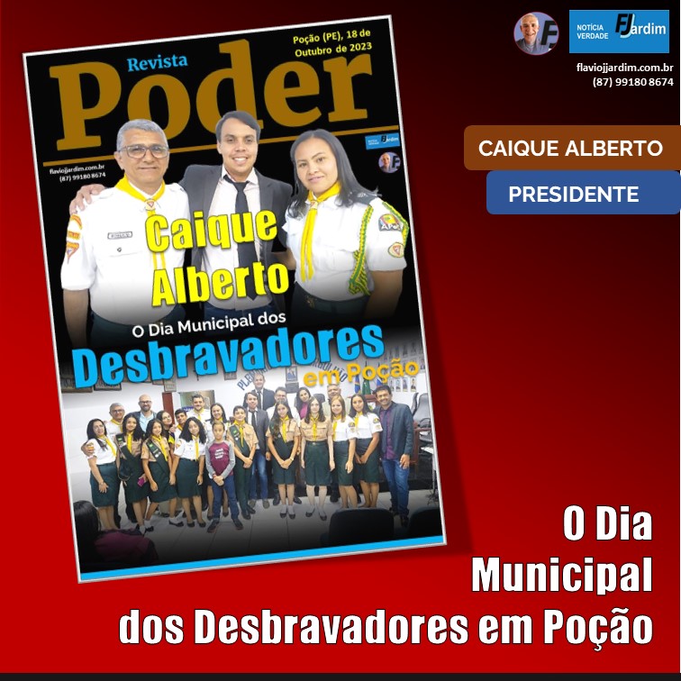CAIQUE ALBERTO | Projeto de Lei propõe a criação do Dia Municipal dos Desbravadores, em Poção