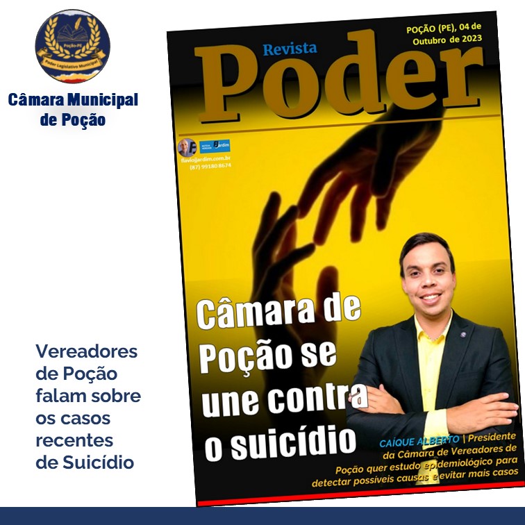 POÇÃO | Índices de suicídio geram preocupação na Câmara de Vereadores: