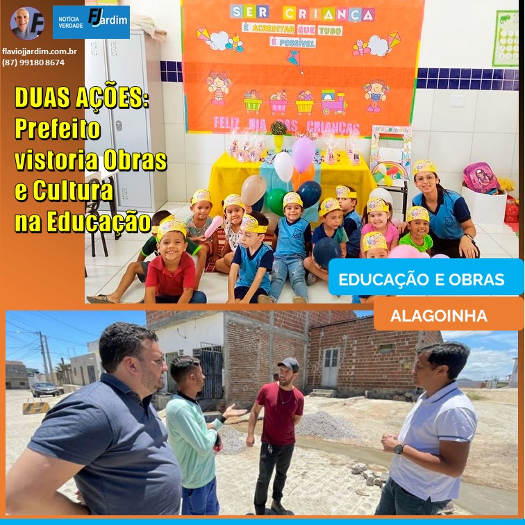 UILAS LEAL | Cultura e Obras em Foco: Ações da Prefeitura de Alagoinha