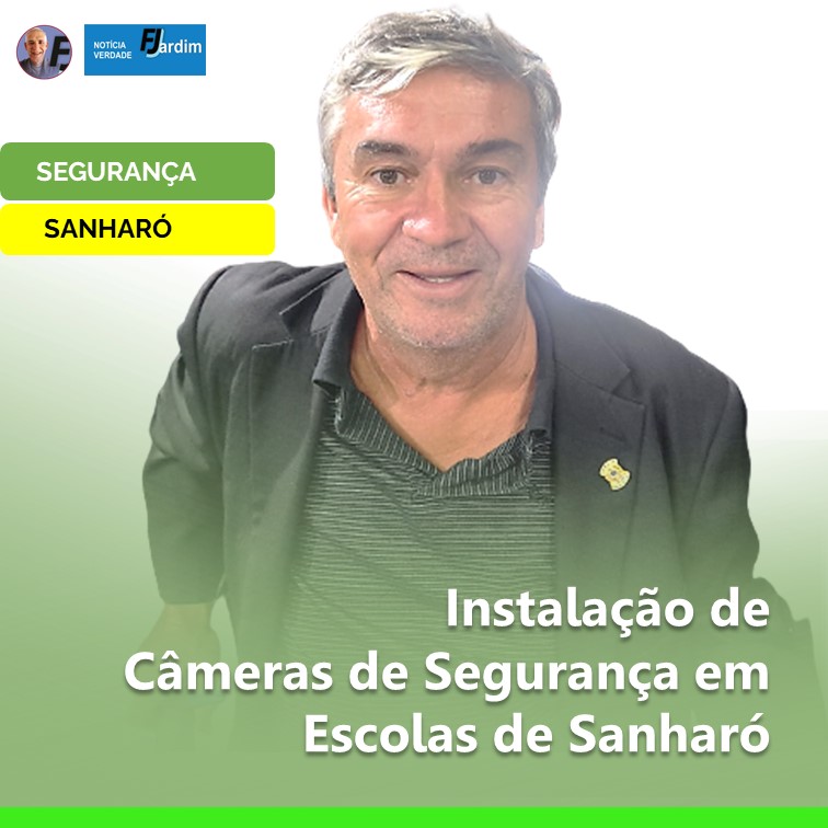 DIDO DE MULUNGU | Olhos Atentos: Vereador Hildo de Oliveira Propõe Lei para Instalação de Câmeras de Segurança em Escolas de Sanharó