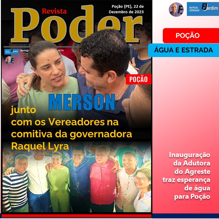 ÁGUA | MERSON JUNTO COM OS VEREADORES NA COMITIVA DA GOVERNADORA RAQUEL LYRA