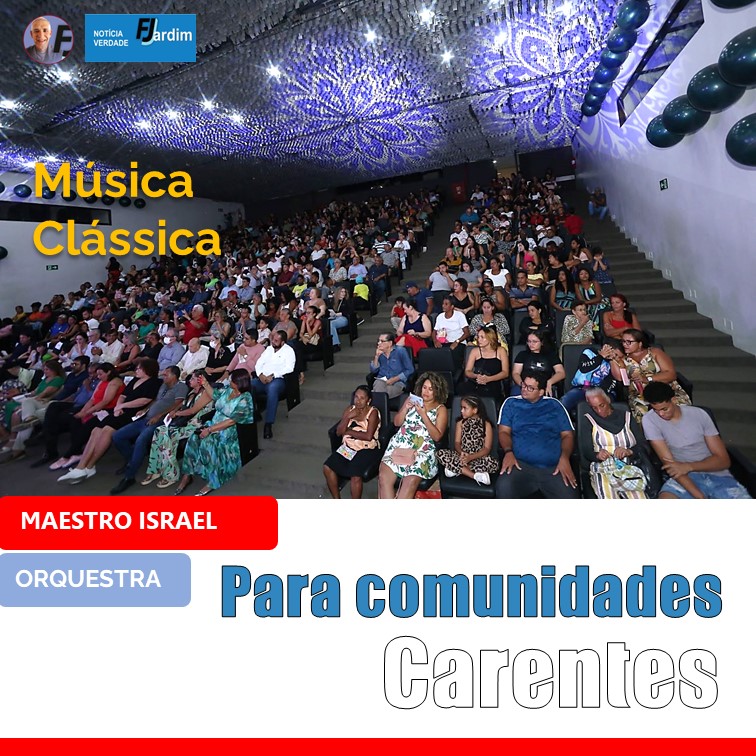MÚSICA | Orquestra de Câmara Pernambuco Centro de Convenções transforma vida de crianças e adultos de comunidades carentes locais