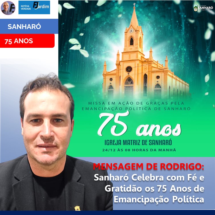 ANIVERSÁRIO | Sanharó Celebra com Fé e Gratidão os 75 Anos de Emancipação Política