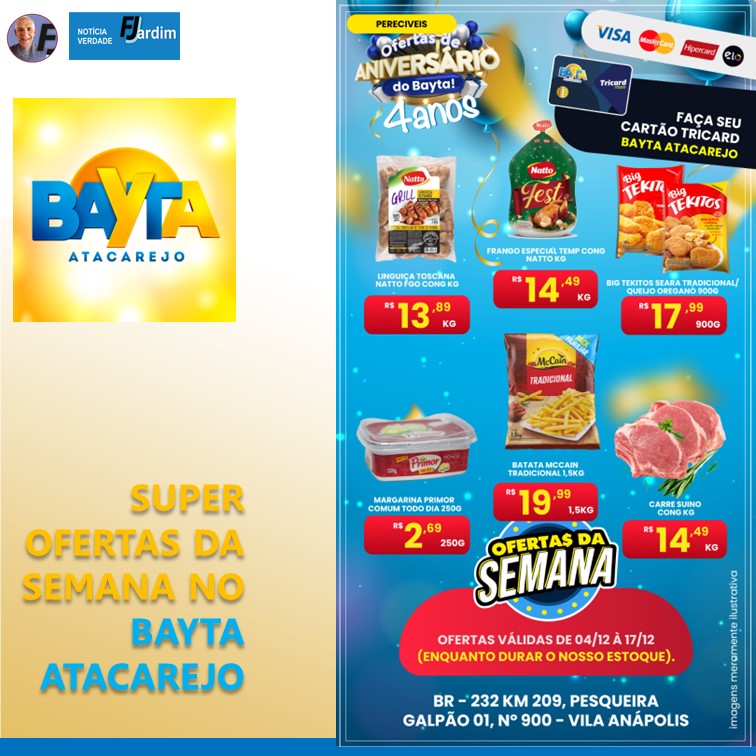 BAYTA | BAYTA | Super Ofertas da Semana em Pesqueira!