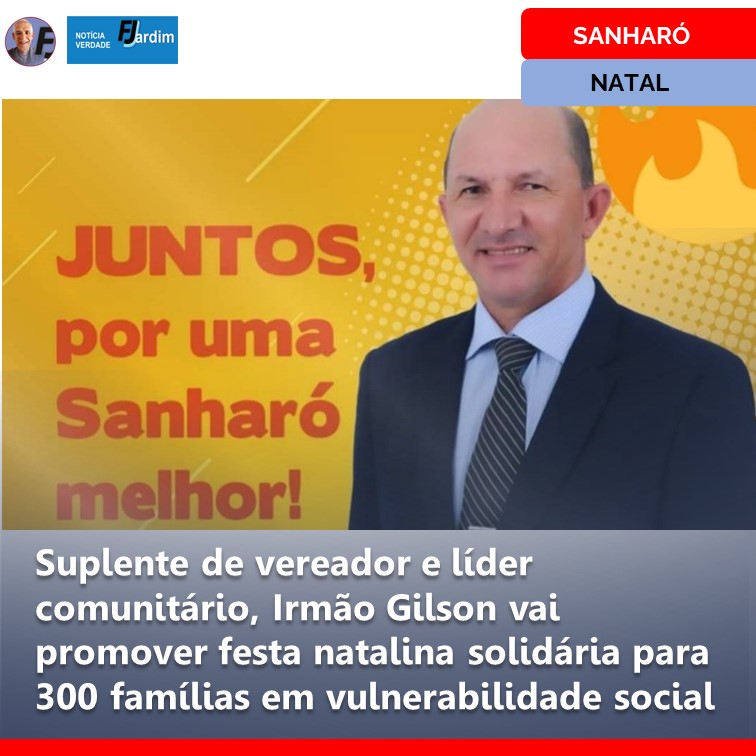 Irmão Gilson Ilumina o Natal de Sanharó com a Generosidade de 300 Chesters