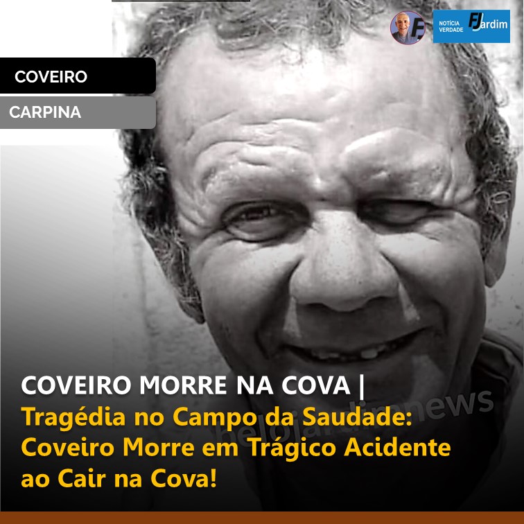 COVEIRO MORRE NA COVA | Tragédia no Campo da Saudade: Coveiro Morre em Trágico Acidente ao Cair na Própria Cova!