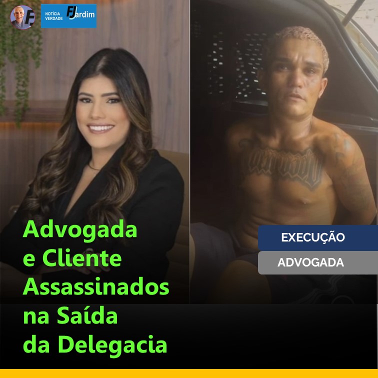 ADVOGADA ASSASSINADA | Tragédia em Santo Antônio (RN). Advogada e Cliente Assassinados na Saída da Delegacia