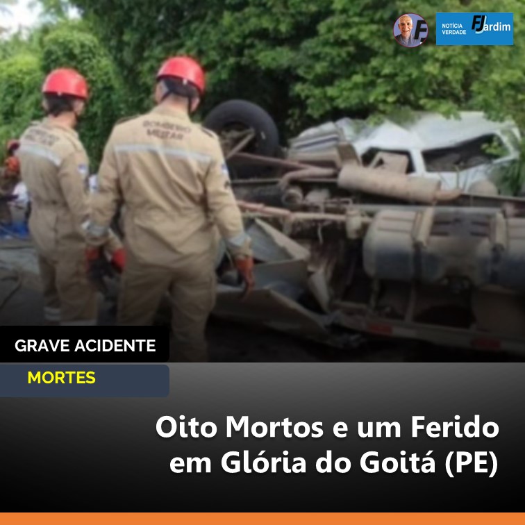 TRAGÉDIA NA PE-50 | Colisão entre Kombi e Caminhão deixa Oito Mortos e um Ferido em Glória de Goitá