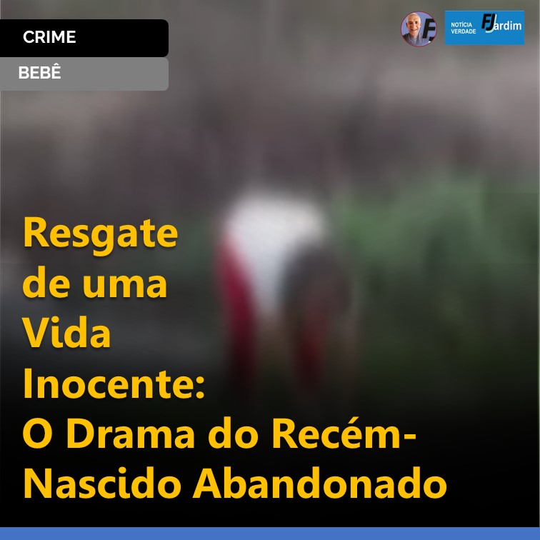 BEBÊ | Resgate de uma Vida Inocente: O Drama do Recém-Nascido Abandonado