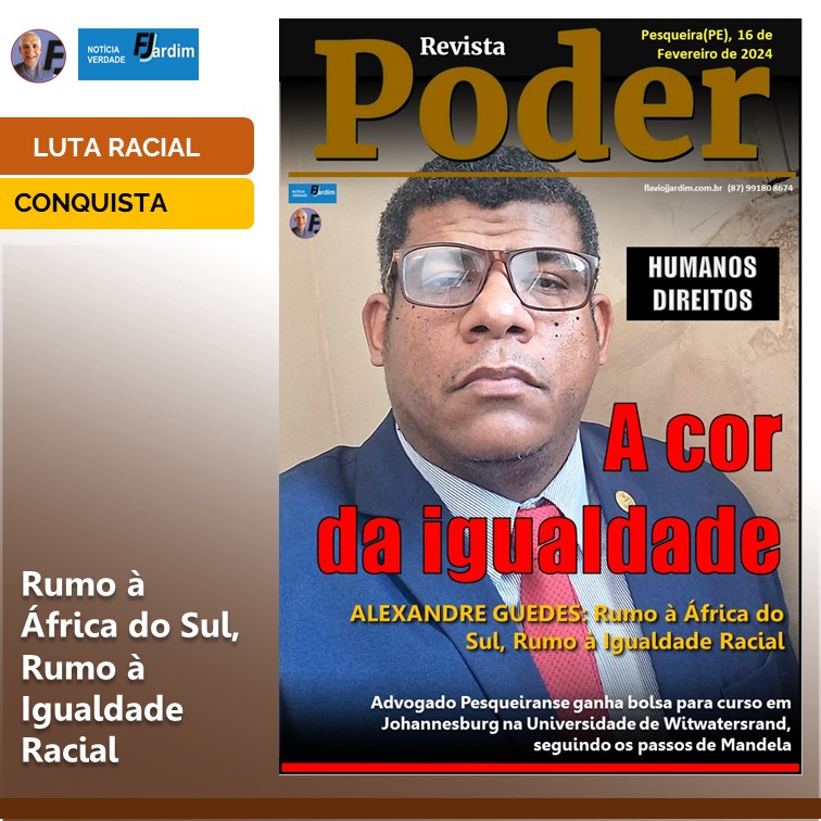 ALEXANDRE GUEDES: Rumo à África do Sul, Rumo à Igualdade Racial