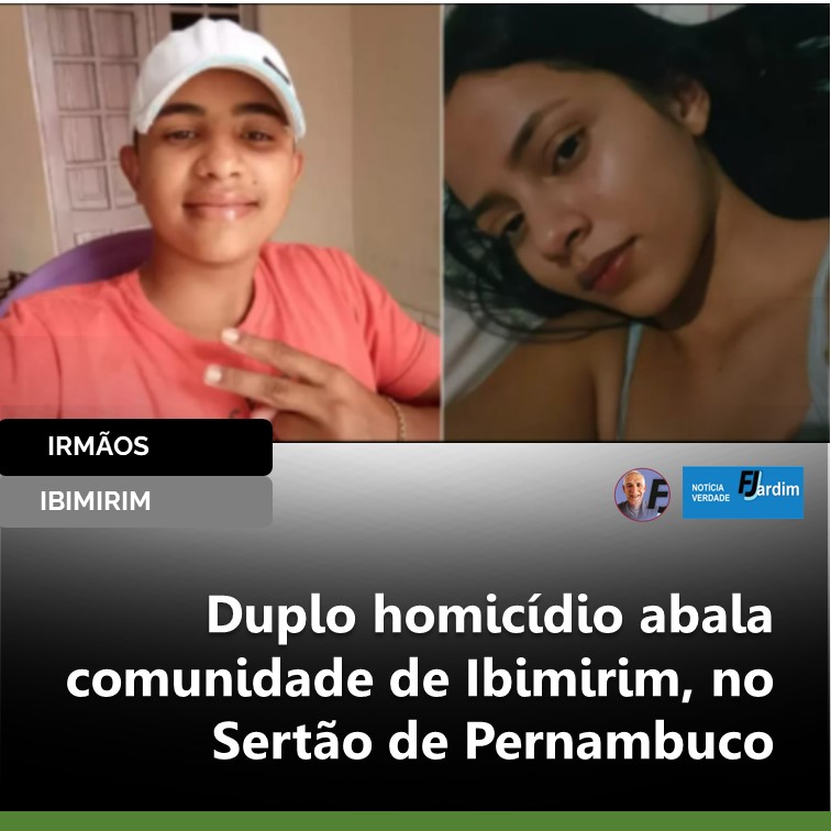 EXECUÇÃO | Duplo homicídio abala comunidade de Ibimirim, no Sertão de Pernambuco