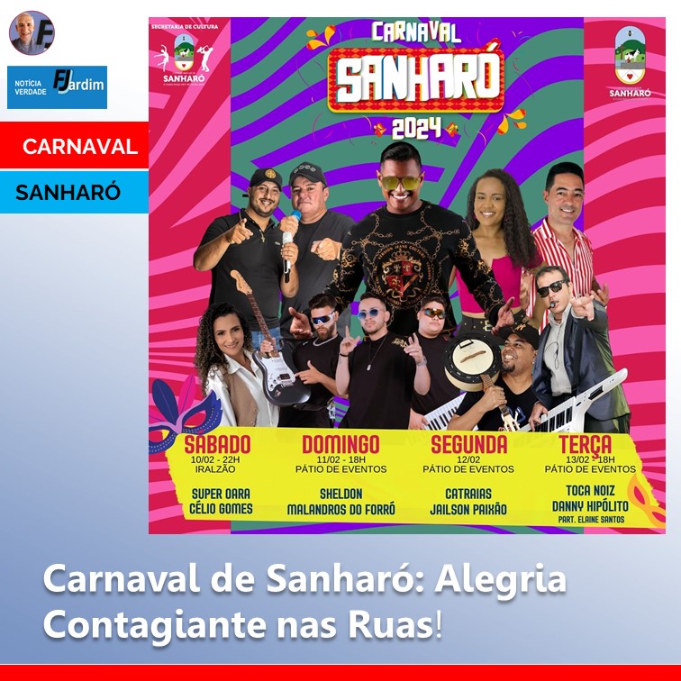 Carnaval de Sanharó: Alegria Contagiante nas Ruas!