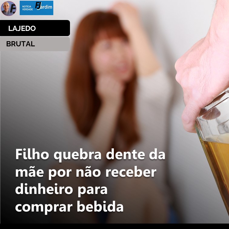 CHOCANTE | Violência brutal em Lajedo (PE): Filho quebra dente da mãe por não receber dinheiro para comprar bebida