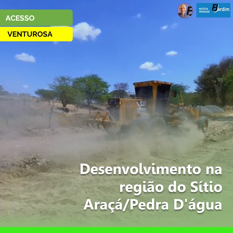 ARAÇÁ | Venturosa acelera projeto para impulsionar desenvolvimento na região do Sítio Araçá/Pedra D'água
