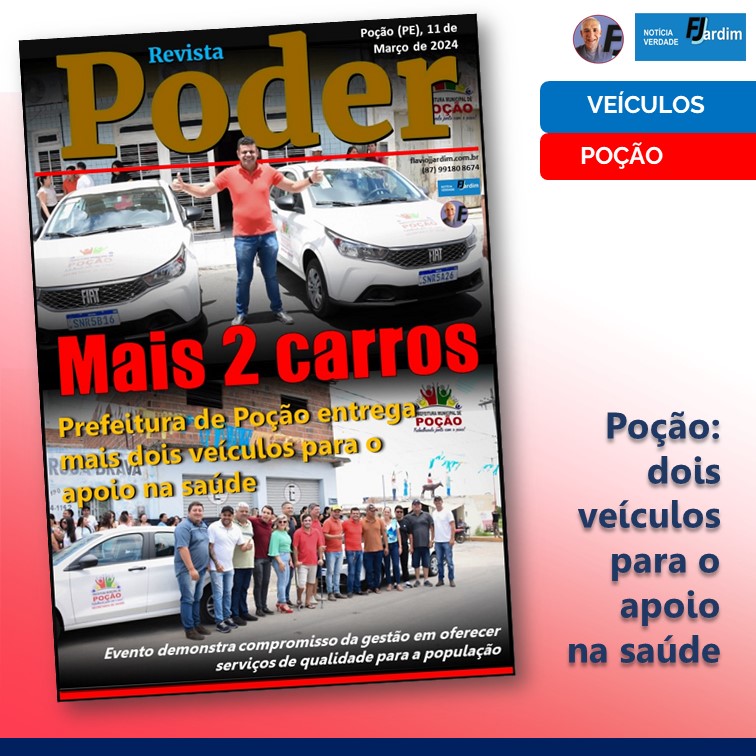 MERSON | Prefeitura de Poção entrega mais dois veículos para o apoio na saúde