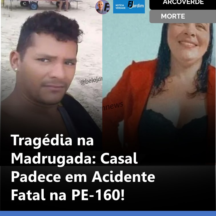 Tragédia na Madrugada: Casal Padece em Acidente Fatal na PE-160!