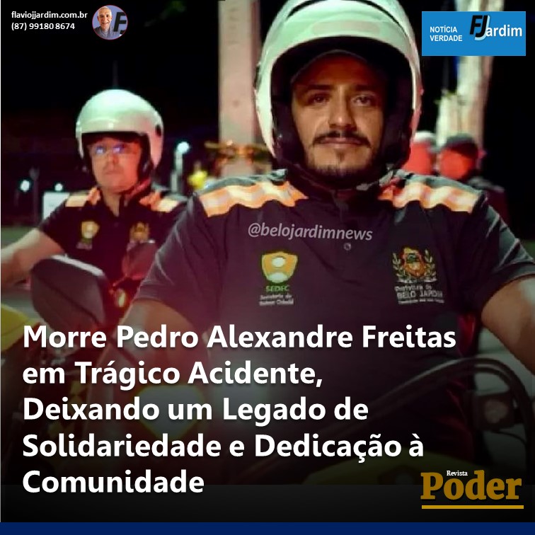 Comunidade de Belo Jardim Celebra Legado de Pedro da Sedec: Um Amigo e Servidor Exemplar
