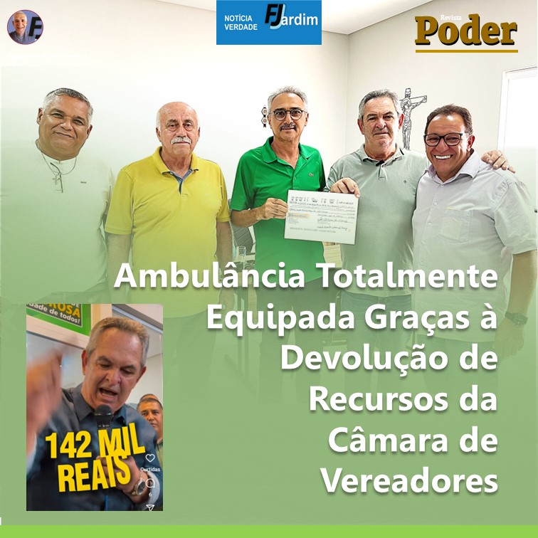 CÂMARA DE VENTUROSA FAZ DEVOLUÇÃO | Gestão de Adelson Macêdo: Compromisso com a Saúde e o Bem-Estar da Comunidade de Ingazeira, Sítio Corredor e Amarelos Reforçado com Devolução do Duodécimo