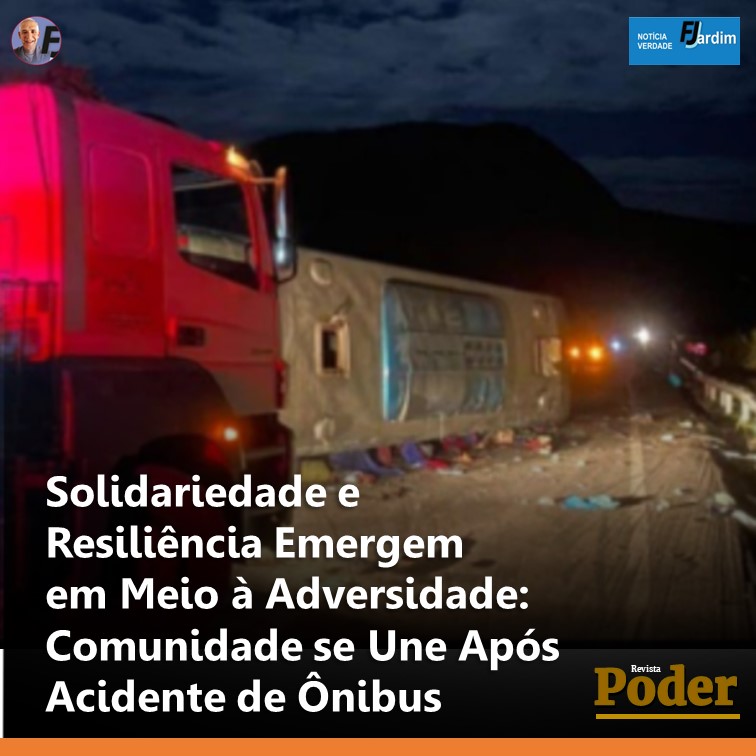 Solidariedade e Resiliência Emergem em Meio à Adversidade: Comunidade se Une Após Acidente de Ônibus