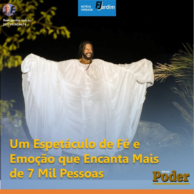 PAIXÃO DE CRISTO EM ALAGOINHA | Um Espetáculo de Fé e Emoção que Encanta Mais de 7 Mil Pessoas