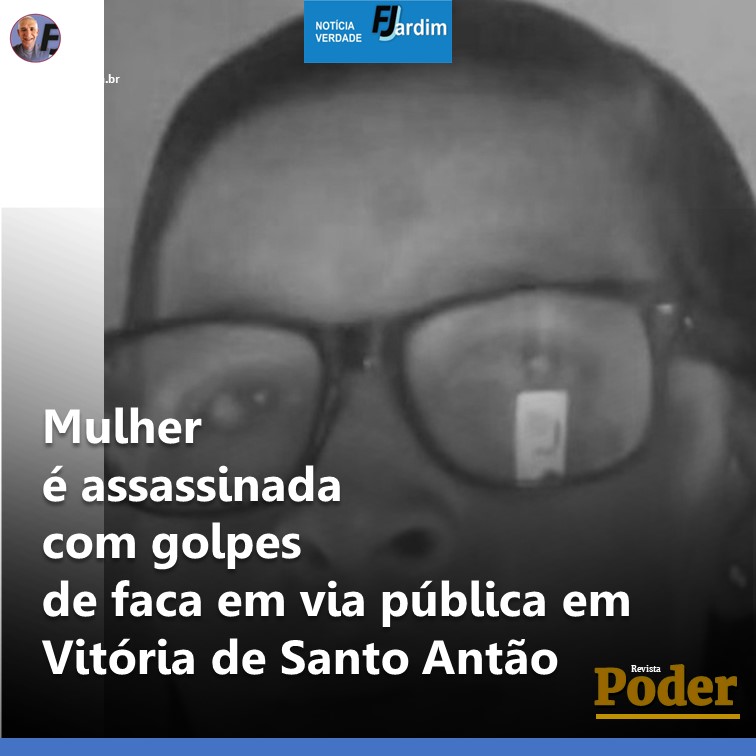 FEMINICÍDIO | Mulher é assassinada com golpes de faca em via pública em Vitória de Santo Antão, na Zona da Mata