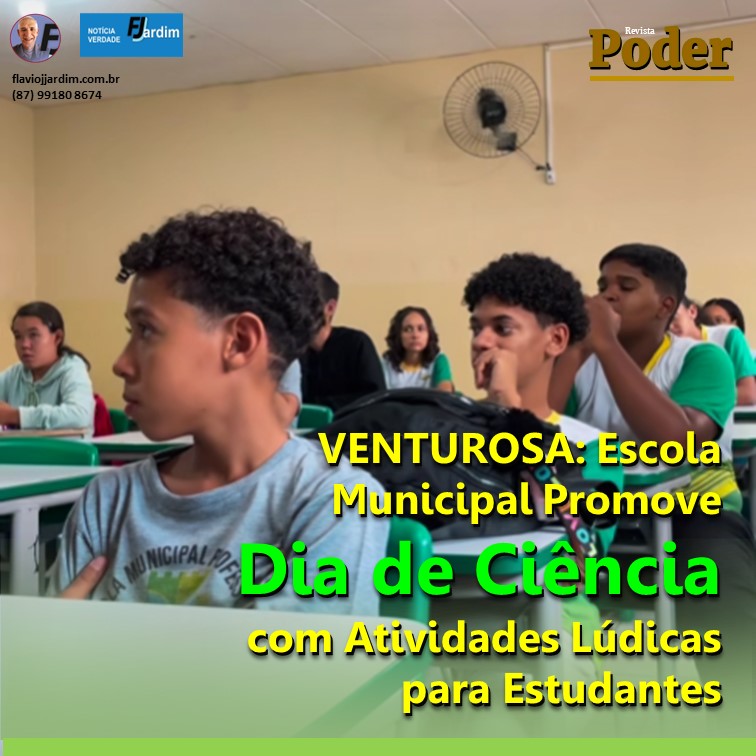 Escola Municipal Professora Jurema Rodrigues Alexandre Promove Dia de Ciência com Atividades Lúdicas para Estudantes