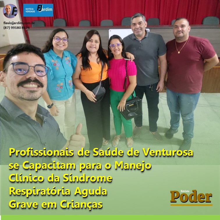 Profissionais de Saúde de Venturosa se Capacitam para o Manejo Clínico da Síndrome Respiratória Aguda Grave em Crianças
