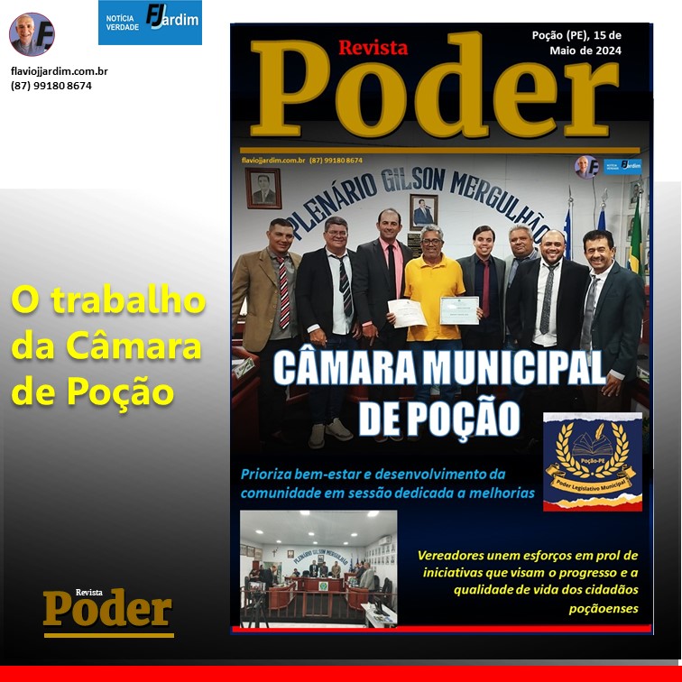 CÂMARA MUNICIPAL DE POÇÃO prioriza bem-estar e desenvolvimento da comunidade em sessão dedicada a melhorias locais