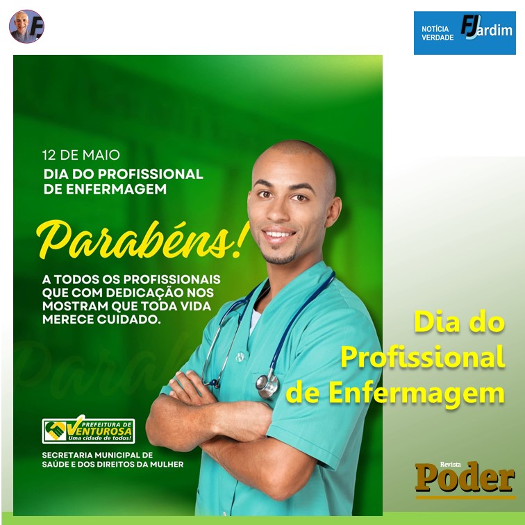 SAÚDE | Prefeitura de Venturosa celebra o Dia do Profissional de Enfermagem em homenagem aos cuidadores da saúde