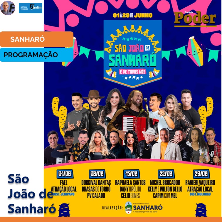 APOIO DE RODRIGO DIDIER | São João de Sanharó 2024: Um Arrasta-Pé de Tradição e Alegria