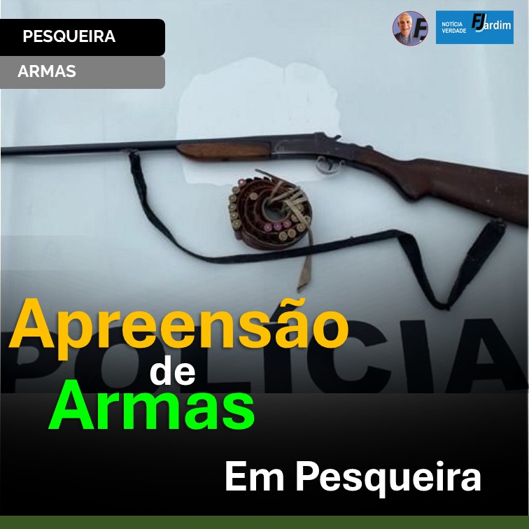 GATI APREENDE ESPINGARDA E MUNIÇÕES EM OPERAÇÃO CONTRA CAÇA ILEGAL EM PESQUEIRA