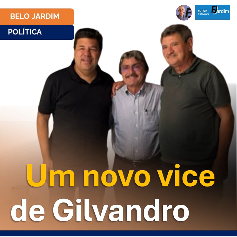 Prefeito Gilvandro Estrela Anuncia Zé Lopes como Pré-Candidato a Vice-Prefeito