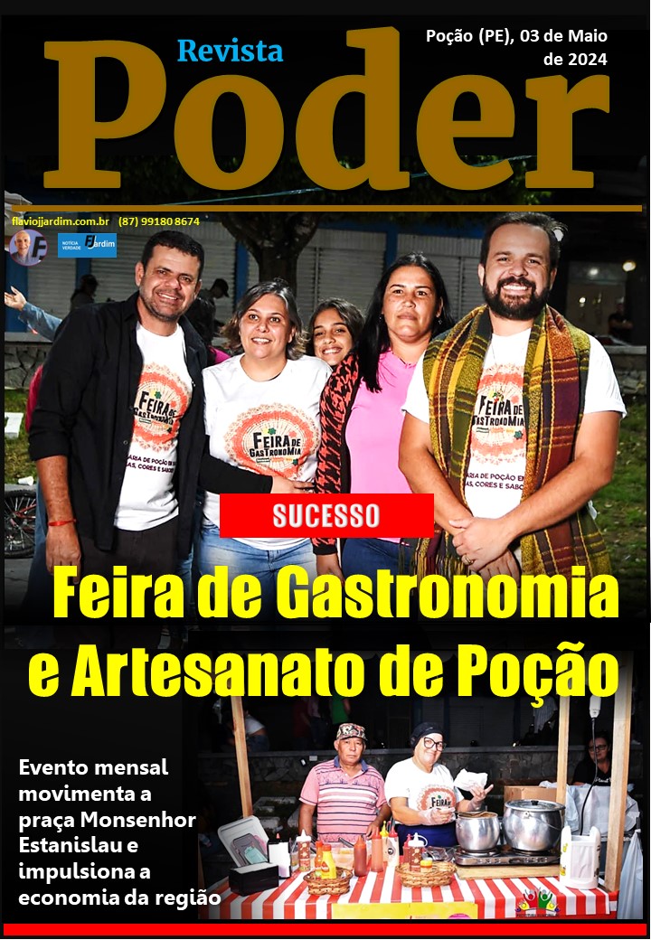 Sucesso gastronômico e artesanal: Feira de Poção transforma a realidade local