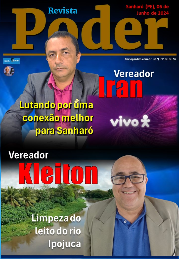 IRAN E KLEITON | Vereadores de Sanharó: Compromisso e Dedicação em Prol da Comunidade. Meio Ambiente e Comunicações