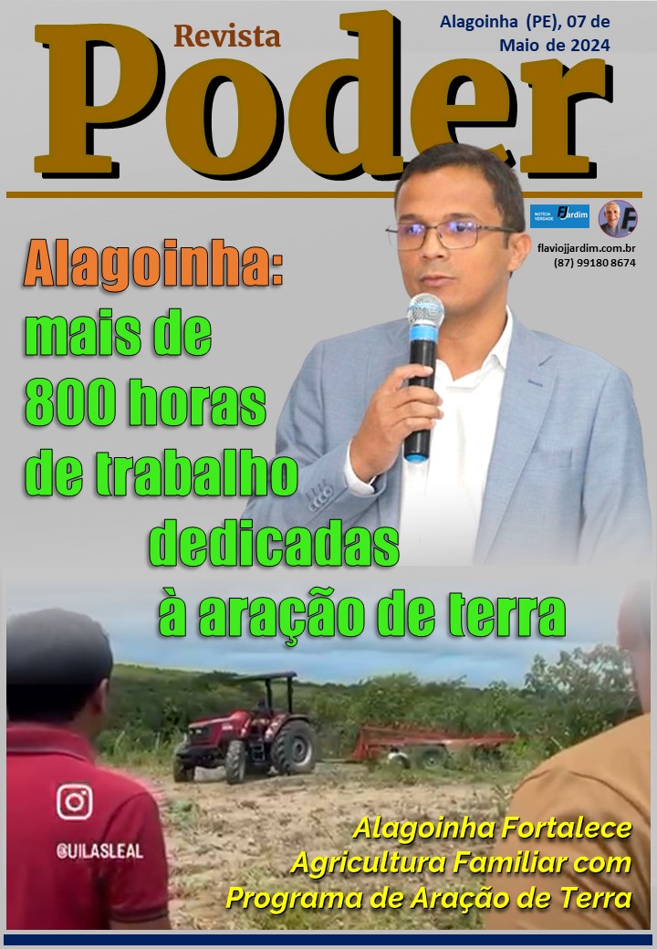 Prefeito de Alagoinha, Uilas Leal, Fortalece Agricultura Familiar com Programa de Aração de Terra