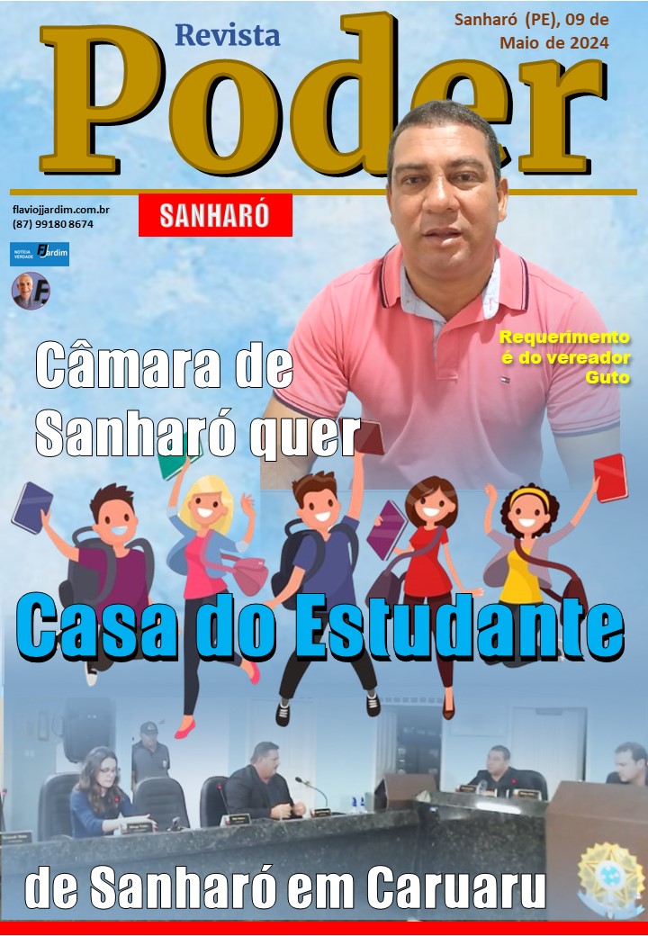Câmara de Sanharó Propõe Casa do Estudante em Caruaru: Um Passo Importante para a Educação na Região