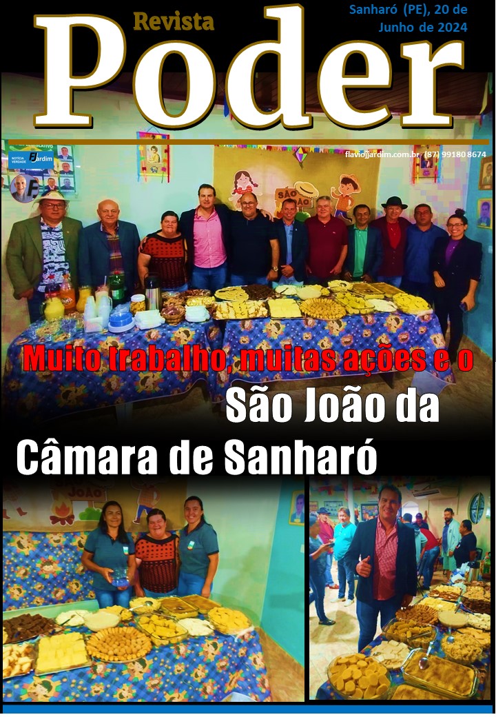 Câmara de Vereadores de Sanharó: União e Progresso em clima de São João