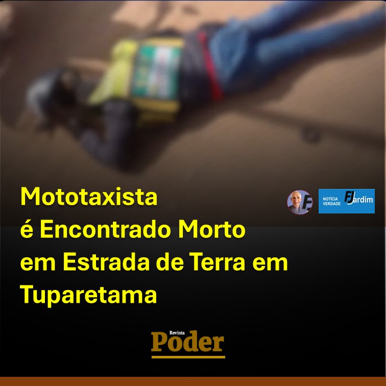Mototaxista de Arcoverde é Encontrado Morto em Estrada de Terra em Tuparetama