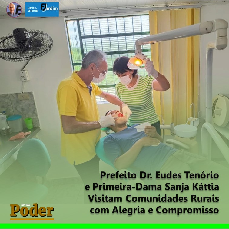Prefeito Dr. Eudes Tenório e Primeira-Dama Sanja Káttia Visitam Comunidades Rurais com Alegria e Compromisso